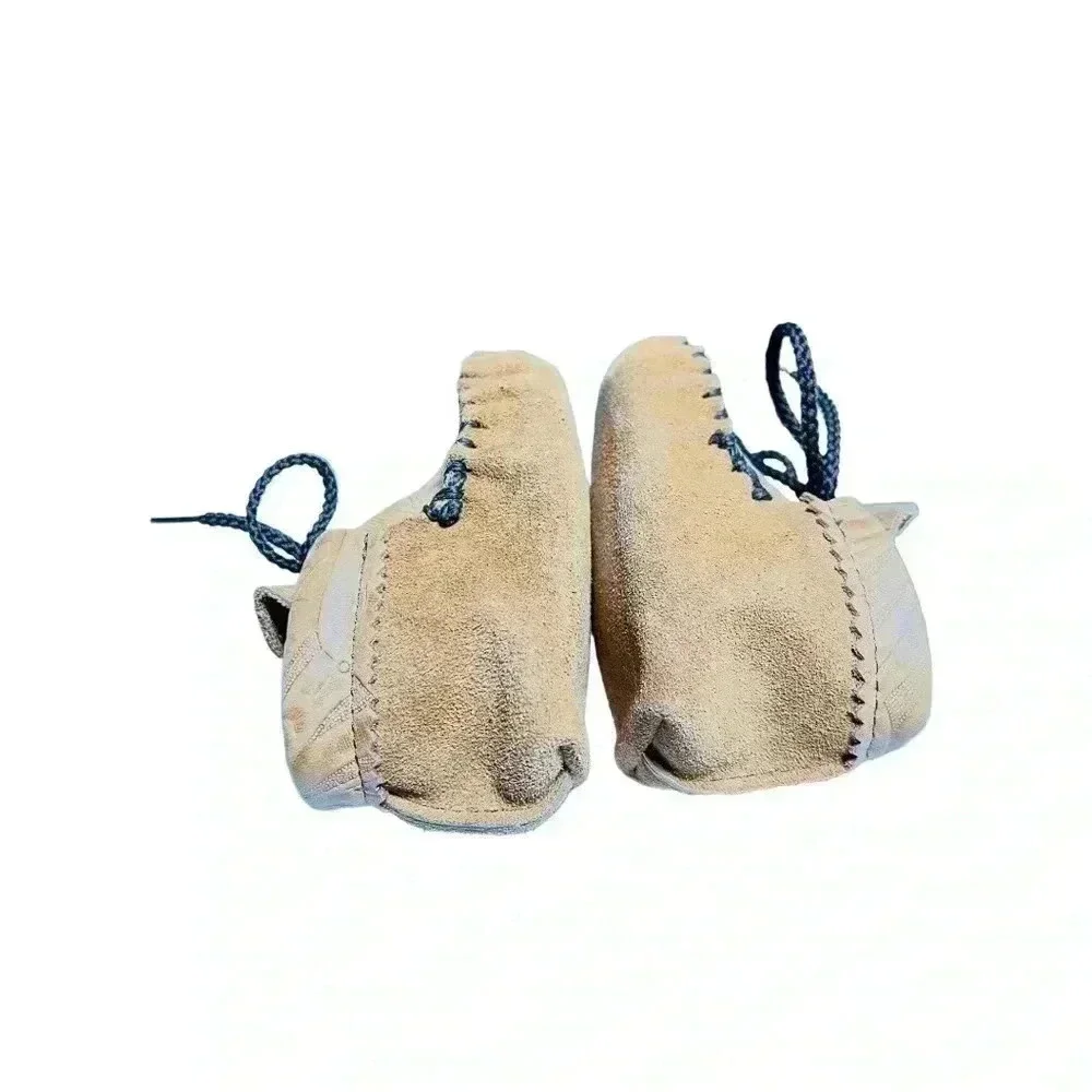 ITASCA BABY BROWN MOCCASINS•SIZE MEDIUM INFANT SIZE•PREOWNED GREAT CONDITION•